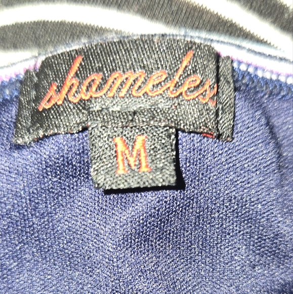 Seamless for Anthropology pull over beautiful stripped halter top szM - Picture 4 of 5